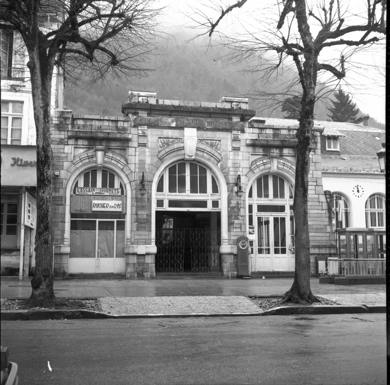 La gare de départ à Luchon