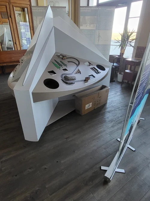 Maquette interactive du parcours de la crémaillère